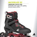 Men's inline skates Rollerblade Macroblade 90 black/red 7