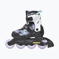 Children's inline skates Rollerblade Microblade SL Jr black/lavender/light blue 3