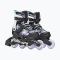 Children's inline skates Rollerblade Microblade SL Jr black/lavender/light blue 4