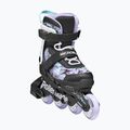 Children's inline skates Rollerblade Microblade SL Jr black/lavender/light blue 5
