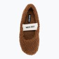 Women's Moon Boot Shearling Ballerina Flats cognac 5