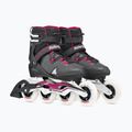 Women's inline skates Rollerblade Macroblade 90 W black/burgundy/ocean green 4