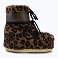 Women's snow boots Moon Boot Icon Low Fleece Leopard cognac/cocoa 2