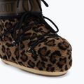 Women's snow boots Moon Boot Icon Low Fleece Leopard cognac/cocoa 7