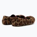 Women's slippers Moon Boot Fleece Ballerina Leopard cognac/cocoa 2