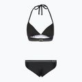 Women's two-piece swimsuit EA7 Emporio Armani Logo Tape Bikini Triangle black 2