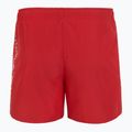Men's EA7 Emporio Armani Swim Shorts With Oversized Logo equestrian red / silver 2