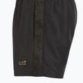 Men's EA7 Emporio Armani Gold Label Boxer swim shorts black 3