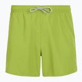 Men's EA7 Emporio Armani Swim Shorts With Oversized Logo titanite / silver