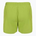 Men's EA7 Emporio Armani Swim Shorts With Oversized Logo titanite / silver 2