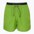 Men's EA7 Emporio Armani Logo Tape Boxer titanite swim shorts