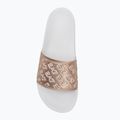 EA7 Emporio Armani Water Sports All Over white / rose gold flip-flops 5