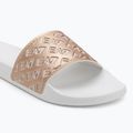 EA7 Emporio Armani Water Sports All Over white / rose gold flip-flops 7