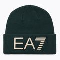 Winter hat EA7 Emporio Armani Mountain Logo Series Big Beanie silver pine