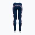 Women's trousers Crazy Falls print leila blue 2