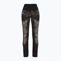 Women's trekking trousers Crazy Wonder Magic print jeans black