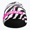 Women's running cap Crazy Spire black/zebra