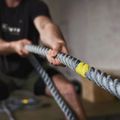 Training rope Centr Competition Power Rope Centr x Hyrox black 8