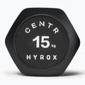 Dumbbell Centr Urethane Dumbbell Centr x Hyrox 15 kg black 3