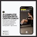 Air rowing machine Centr Perform Series Centr black 6
