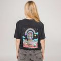 Women's T-shirt Kaotiko Washed 80'S black 3