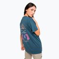 Women's T-shirt Kaotiko Washed Serengueti marino 3