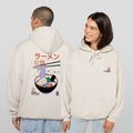 Men's sweatshirt Kaotiko Fresh Noodles ivory 3