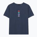 Men's T-shirt Kaotiko Washed Mouth Colors navy