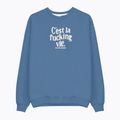 Men's sweatshirt Kaotiko C'est la vie denim blue 4