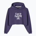 Women's sweatshirt Kaotiko C'est la vie Crew grape 4
