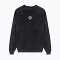 Men's sweatshirt Kaotiko Washed Celestial Disorder black