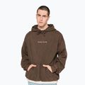 Men's sweatshirt Kaotiko Washed Vancouver Society brown