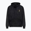 Men's sweatshirt Kaotiko Washed Trust Your Intuition black