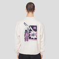 Men's sweatshirt Kaotiko Organic Sushi Time ivory 2