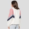 Women's sweatshirt Kaotiko Nashville ivory / burg / navy / palid blue 2