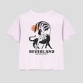 Women's T-shirt Kaotiko Washed Neverland malva 4