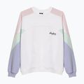 Women's sweatshirt Kaotiko Elina white / rosat / green / grape