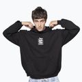 Men's sweatshirt Kaotiko Washed Cosmic Order black