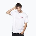 Men's T-shirt Kaotiko M / C Washed Tropical Bar white