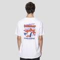 Men's T-shirt Kaotiko M / C Washed Tropical Bar white 2