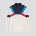 Men's sweatshirt Kaotiko Aleck navy / ivory / red 4