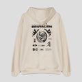 Men's sweatshirt Kaotiko Brutalism bone 2