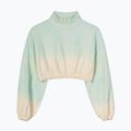Women's sweatshirt Kaotiko Tie-Dye Jolie green / yellow 3