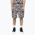 Men's shorts Kaotiko Geo Abstract black/ivory