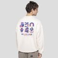 Men's sweatshirt Kaotiko Wild Power Organic Cotton ivory 2