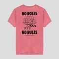 Men's T-shirt Kaotiko Washed No Roles Flower pink flamingo 2