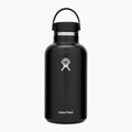 Hydro Flask Wide Flex Cap 64 Oz 1892 ml black travel bottle