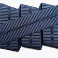 Arcade trouser belt Stamped navy 4