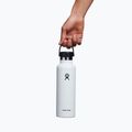 Hydro Flask Standard Flex Straw thermal bottle 620 ml white S21FS110 4