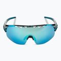 Tifosi Sledge Lite Clarion crystal smoke/clarion blue/ac red/clear cycling glasses 4